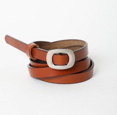 Vee Leather Belt
